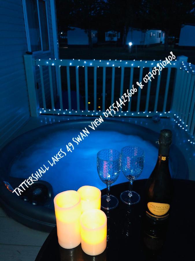 Swan View Retreats # Hottub # Egg Chair # Bbq & Bikes Included 8 Berth Tattershall Zewnętrze zdjęcie