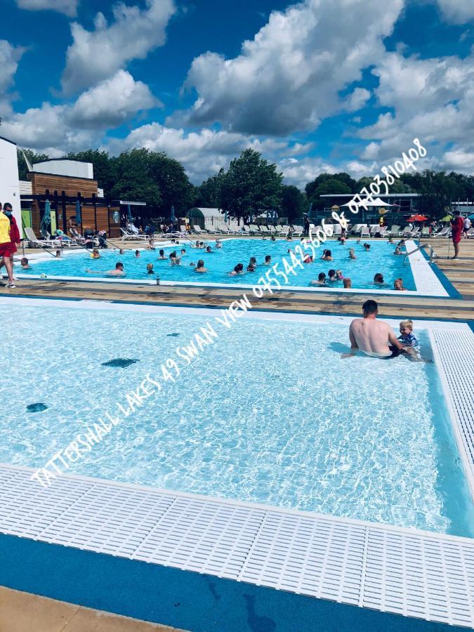Swan View Retreats # Hottub # Egg Chair # Bbq & Bikes Included 8 Berth Tattershall Zewnętrze zdjęcie