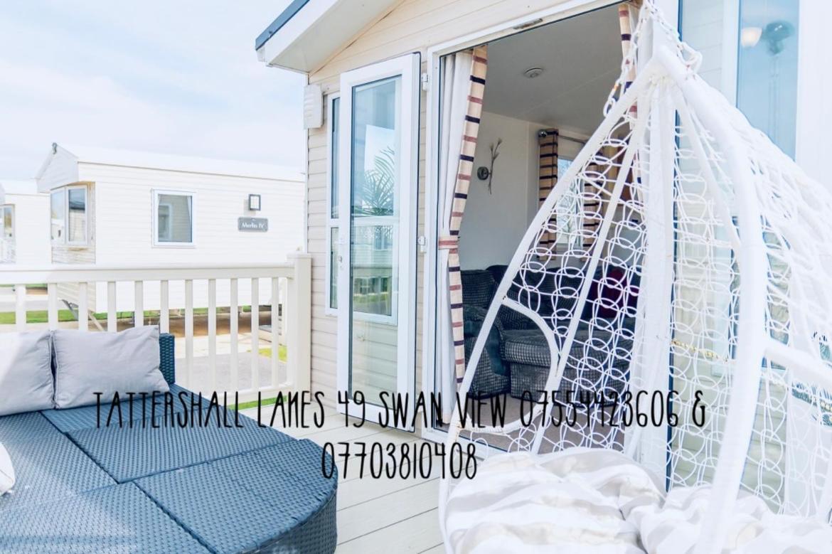 Swan View Retreats # Hottub # Egg Chair # Bbq & Bikes Included 8 Berth Tattershall Zewnętrze zdjęcie