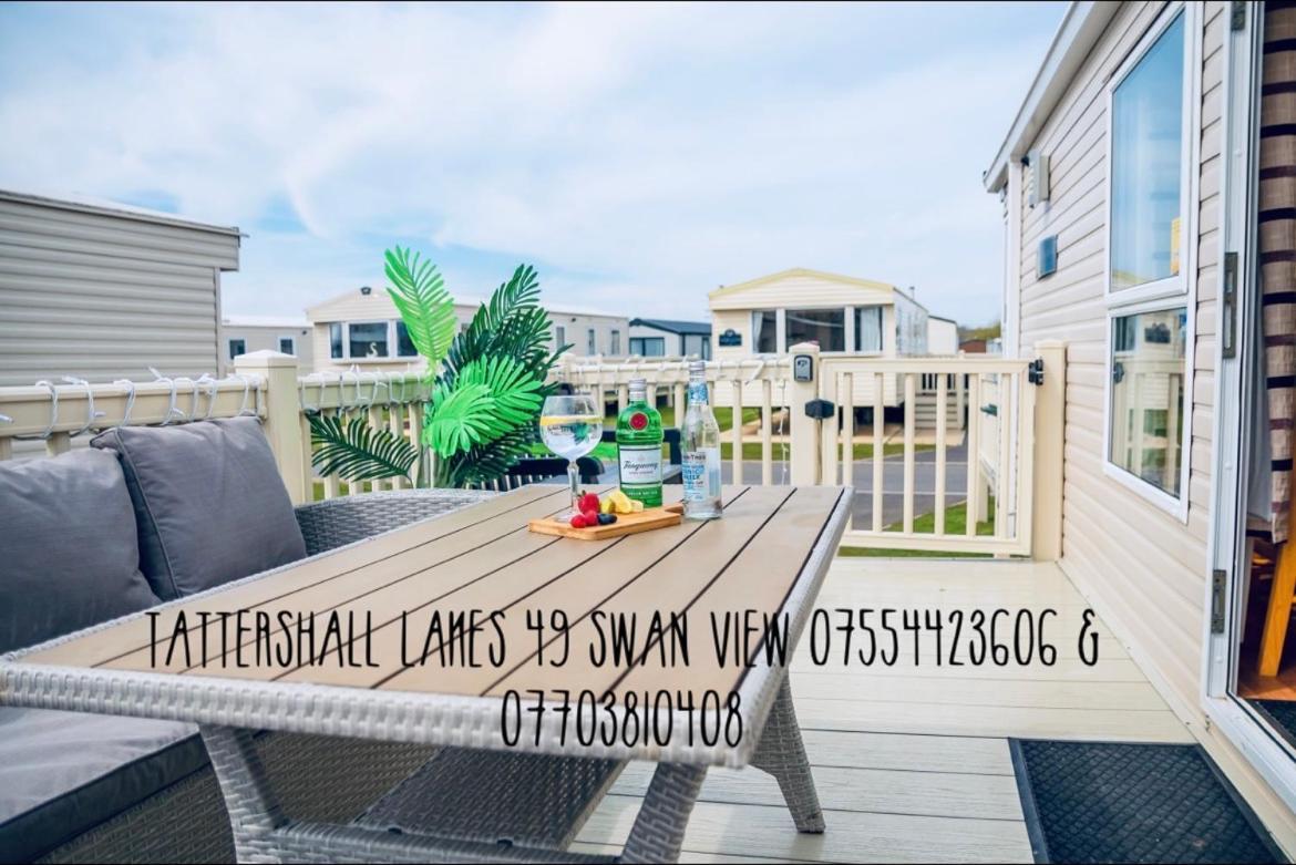 Swan View Retreats # Hottub # Egg Chair # Bbq & Bikes Included 8 Berth Tattershall Zewnętrze zdjęcie