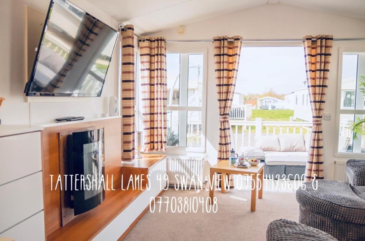 Swan View Retreats # Hottub # Egg Chair # Bbq & Bikes Included 8 Berth Tattershall Zewnętrze zdjęcie