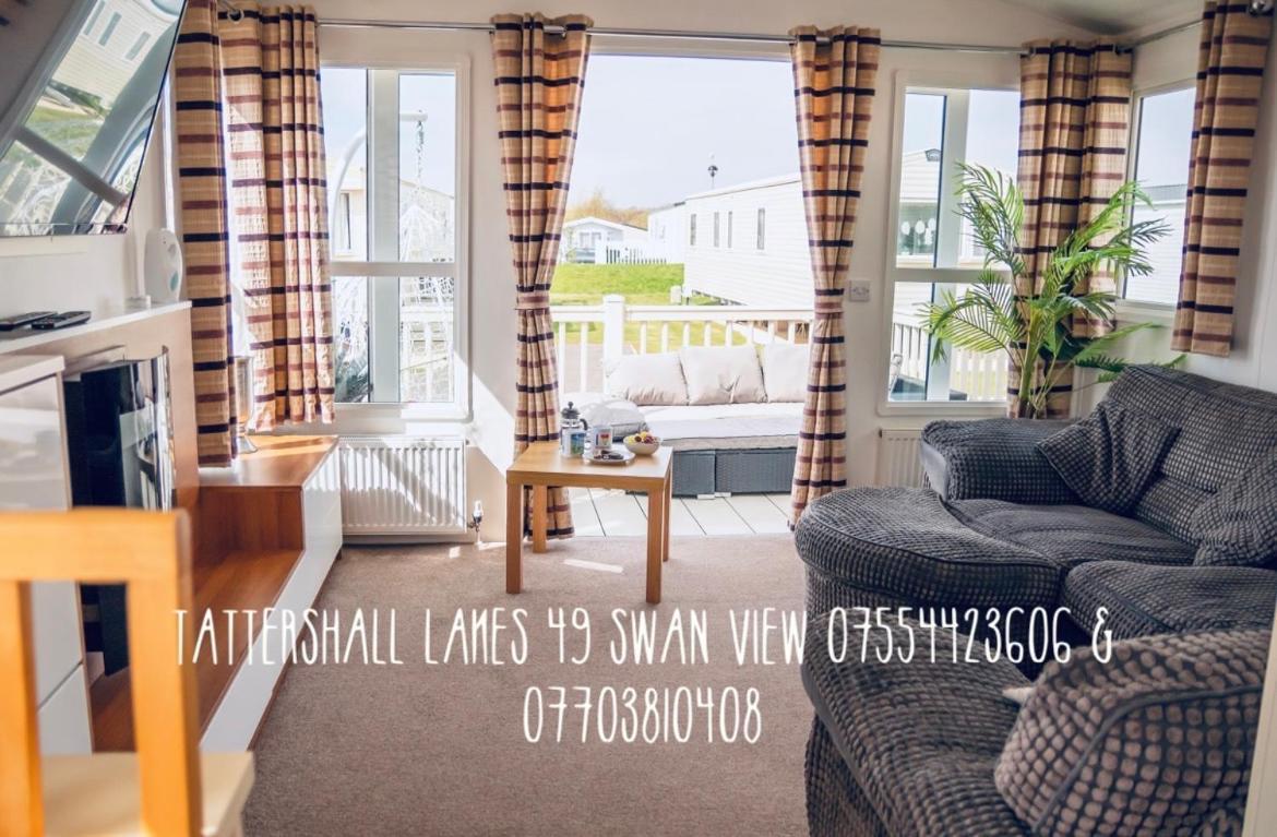 Swan View Retreats # Hottub # Egg Chair # Bbq & Bikes Included 8 Berth Tattershall Zewnętrze zdjęcie