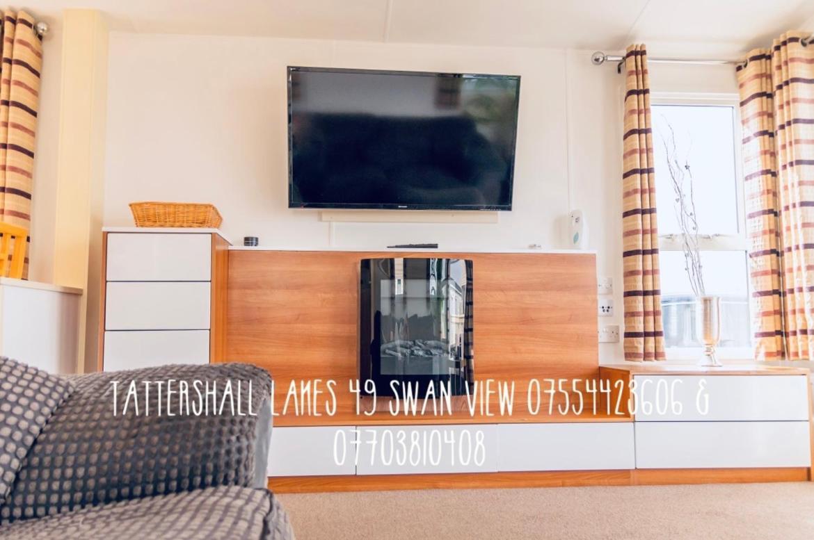 Swan View Retreats # Hottub # Egg Chair # Bbq & Bikes Included 8 Berth Tattershall Zewnętrze zdjęcie