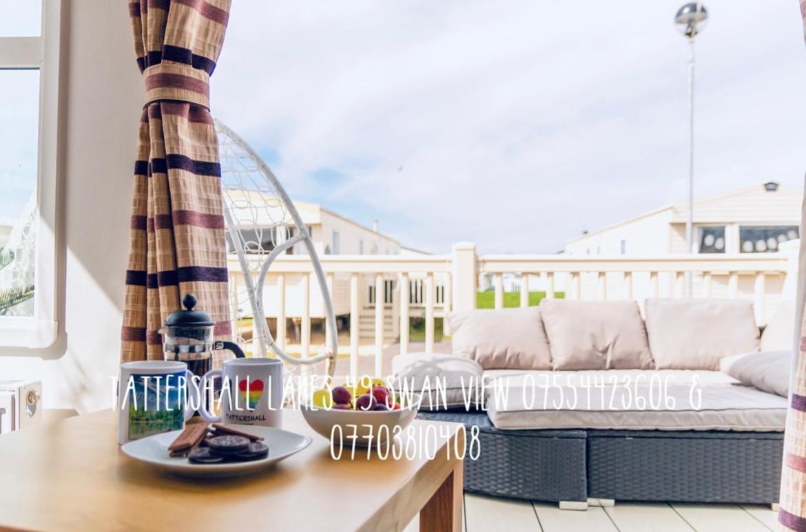 Swan View Retreats # Hottub # Egg Chair # Bbq & Bikes Included 8 Berth Tattershall Zewnętrze zdjęcie