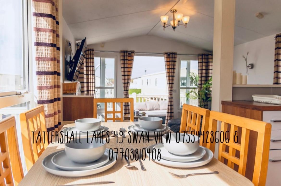 Swan View Retreats # Hottub # Egg Chair # Bbq & Bikes Included 8 Berth Tattershall Zewnętrze zdjęcie